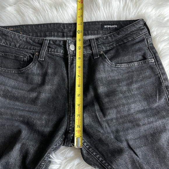 NWOT Bonobos Men’s Jeans Slim Fit Size 32x30 Black Wash - Picture 11 of 13